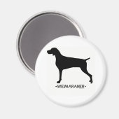 Magnet Weimaraner (Recto/Verso)