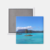 Magnet Welcome to Bora Bora par Paradise Spirit (Recto/Verso)