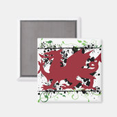 Magnet Welsh Dragon (Recto/Verso)