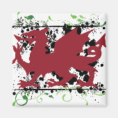Magnet Welsh Dragon (Devant)
