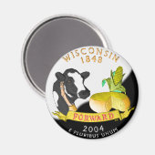 Magnet Wisconsin (Recto/Verso)