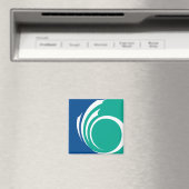 Magnet with Flag of Ottawa, Canada Magneet (Insitu (Vaatwasser))