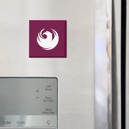 Magnet with Flag of Phoenix City, Arizona (In situ (réfrigérateur))