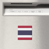 Magnet with Flag of Thailand Magneet (Insitu (Vaatwasser))