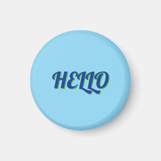 MAGNET WITH HELLO MAGNEET