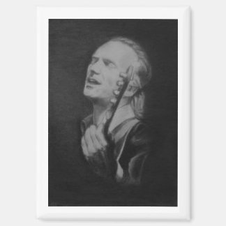 Magnet with my drawing of Sting