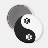 Magnet Yin Yang Paws (Recto/Verso)