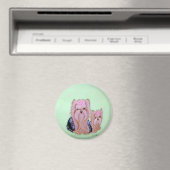 Magnet Yorkshire Terrier (In Situ (Lave-vaisselle))