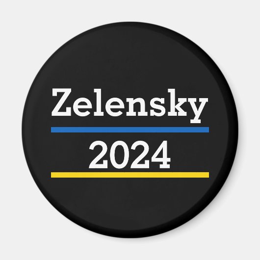 Magnet Zelensky 2024 (Devant)