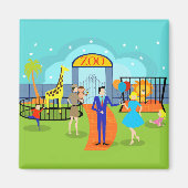 Magnet Zoo vintage (Devant)