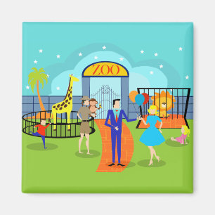 Magnet Zoo vintage