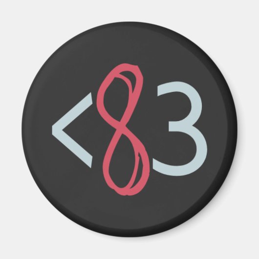 Magnet - zwart magneet (Voorkant)