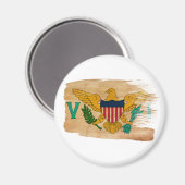 Magneten voor vlag Maagdeneilanden (Voorkant / Achterkant)