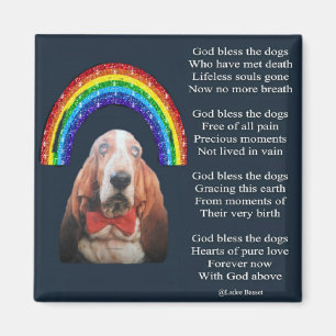 MagnetGod zegene het honden gedicht Magneet