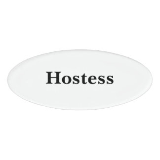 Magnetic Badge - Hostess