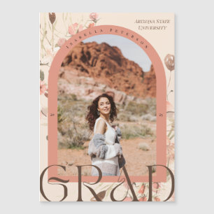 Magnetic Boho Floral Arch Lijst Afstuderen Foto