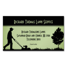 Magnetic Business Landscape Lawn Service