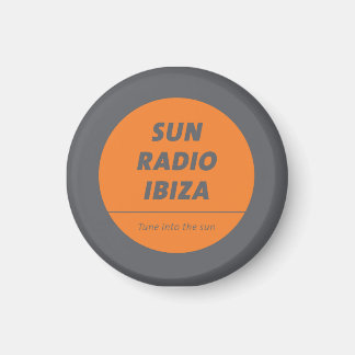 Magnetic Button by Sun Radio Ibiza Magneet