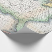  Magnetic Declination Map Verenigde Staten Cadeaupapier (Hoek)