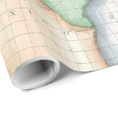  Magnetic Declination Map Verenigde Staten Cadeaupapier (Rol Hoek)