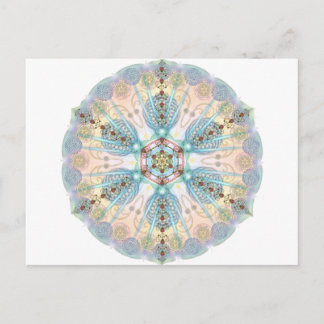 Magnetic Energy Mandala Briefkaart