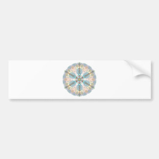 Magnetic Energy Mandala Bumpersticker