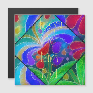 Magnetic Hartelijk dank Magnetische Uitnodiging