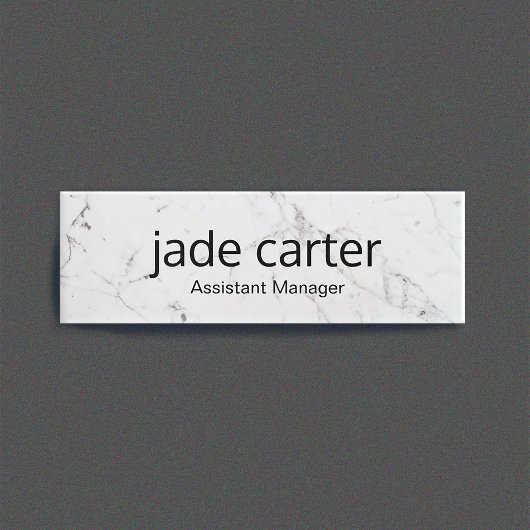 Magnetic Name Tag voor whiteboardwerknemers