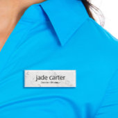 Magnetic Name Tag voor whiteboardwerknemers