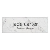 Magnetic Name Tag voor whiteboardwerknemers (Voorkant)