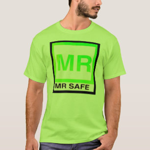 Magnetic Resonance safe "MR SAFE" T-shirt