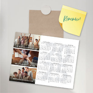 Magnétique 2025 Calendrier Fête Nouvel An Carte photo magnéti