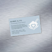 Magnétique Accueil Carte de visite d'aide - Professionnels et (In Situ)