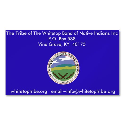 Magnétique Aimant, taille Carte de visite (devant)