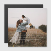 Magnétique Bannière moderne Arbre de Noël Carte de vacances M (Devant / Derrière)