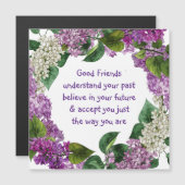 Magnétique Bons amis Comprendre la carte de devis Inspiration (Devant / Derrière)