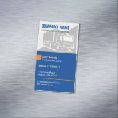 Magnétique Camionnage | Transport et Carte de visite logistiq (In Situ)