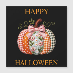 Magnétique Carte à puce Halloween Citrouille Holiday