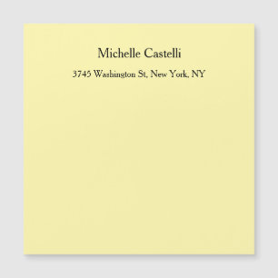 Magnétique Carte classique unique Cram Color Professional