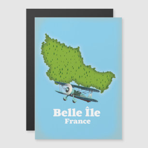 Magnétique Carte de Belle Île France