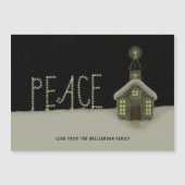 Magnétique Carte de Noël chrétien (Devant)