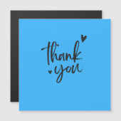 MAGNÉTIQUE CARTE DE REMERCIEMENT ÉPATANTE (Devant / Derrière)