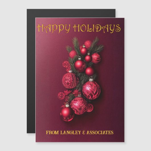 Magnétique Carte de vacances à Bordeaux (Devant / Derrière)