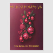 Magnétique Carte de vacances à Bordeaux (Devant)