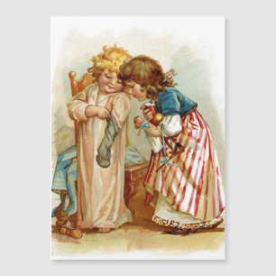 Magnétique Carte de vacances Noël pour soeurs