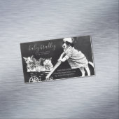 Magnétique Carte de visite assis pour chien de compagnie pers (In Situ)