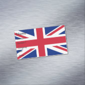 Magnétique Carte de visite avec drapeau du Royaume-Uni (In Situ)