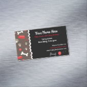 Magnétique Carte de visite Chien Services Animal Tpys (In Situ)