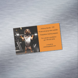 Magnétique Carte de visite Dachshund Lover