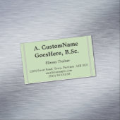 Magnétique Carte de visite de formation professionnelle (In Situ)